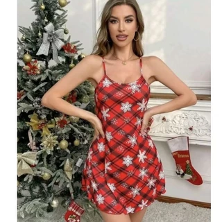 Camisola xadrez feminina vermelha com estampa temática, modelo curto de alça